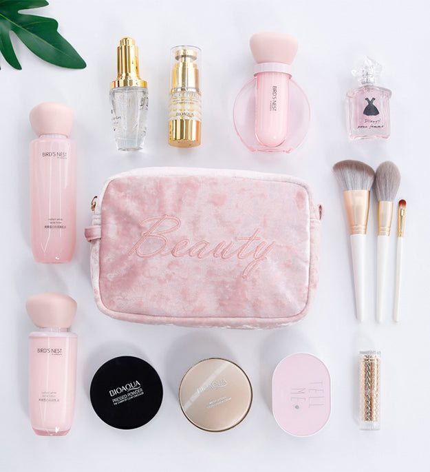 Large Capacity Portable Cosmetic Bag Simple Portable Cosmetic Bag