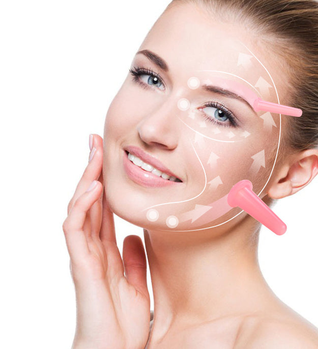 Face Eye Beauty Skin Care Lifting Silicone Cupping Device