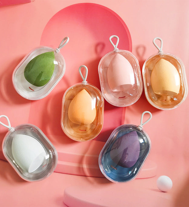 Space Capsule Cosmetic Egg Storage Box Set Cosmetic Egg