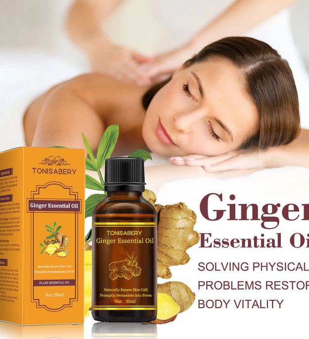 Beauty Skin Care Ginger Massage Essential Oil